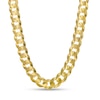 7.0mm Solid Curb Chain Necklace in 14K Gold – 24"