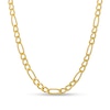 Thumbnail Image 0 of 2.4mm Figaro Chain Necklace in Hollow 14K Gold – 20"