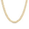 Thumbnail Image 1 of 5.5mm Cuban Curb Necklace in Hollow 10K Gold – 22"