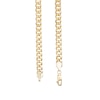 Thumbnail Image 3 of 5.5mm Cuban Curb Necklace in Hollow 10K Gold – 22"