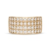 Thumbnail Image 3 of 1.00 CT. T.W. Diamond Multi-Row Anniversary Ring in 10K Gold