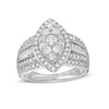 Thumbnail Image 0 of 1.45 CT. T.W. Composite Marquise Diamond Frame Ring in 10K White Gold