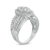 Thumbnail Image 2 of 1.45 CT. T.W. Composite Marquise Diamond Frame Ring in 10K White Gold