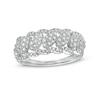 Thumbnail Image 0 of 0.45 CT. T.W. Composite Diamond Scallop Edge Ring in 10K White Gold