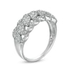 Thumbnail Image 2 of 0.45 CT. T.W. Composite Diamond Scallop Edge Ring in 10K White Gold