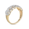 Thumbnail Image 2 of 0.45 CT. T.W. Composite Diamond Scallop Edge Ring in 10K Gold