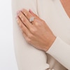 Thumbnail Image 1 of 0.45 CT. T.W. Composite Diamond Cushion-Shaped Frame Ring in 10K Rose Gold