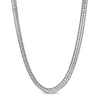 Thumbnail Image 4 of 4.8mm Curb Chain Necklace and Bracelet Set in Solid Sterling Silver
