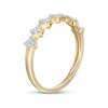 Thumbnail Image 2 of 0.23 CT. T.W. Diamond Multi-Triangle Stackable Anniversary Band in 10K Gold