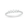 Thumbnail Image 0 of 0.29 CT. T.W. Diamond Five Stone Anniversary Band in 10K White Gold