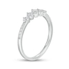 Thumbnail Image 2 of 0.29 CT. T.W. Diamond Five Stone Anniversary Band in 10K White Gold