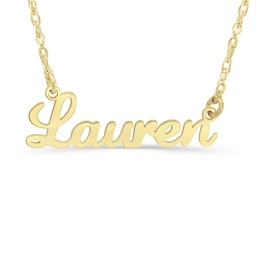 Cursive Name Necklace (1 Line)