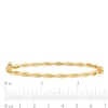 Thumbnail Image 1 of 2.9mm Twist Bangle in 14K Gold