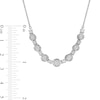 Thumbnail Image 2 of 0.25 CT. T.W. Diamond Necklace in Sterling Silver - 18"