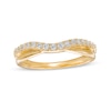 Thumbnail Image 0 of 0.25 CT. T.W. Diamond Contour Anniversary Band in 14K Gold