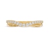 Thumbnail Image 3 of 0.25 CT. T.W. Diamond Contour Anniversary Band in 14K Gold