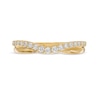 Thumbnail Image 4 of 0.25 CT. T.W. Diamond Contour Anniversary Band in 14K Gold