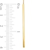 Thumbnail Image 2 of Double Vertical Bar "Y" Necklace in 14K Gold - 17"