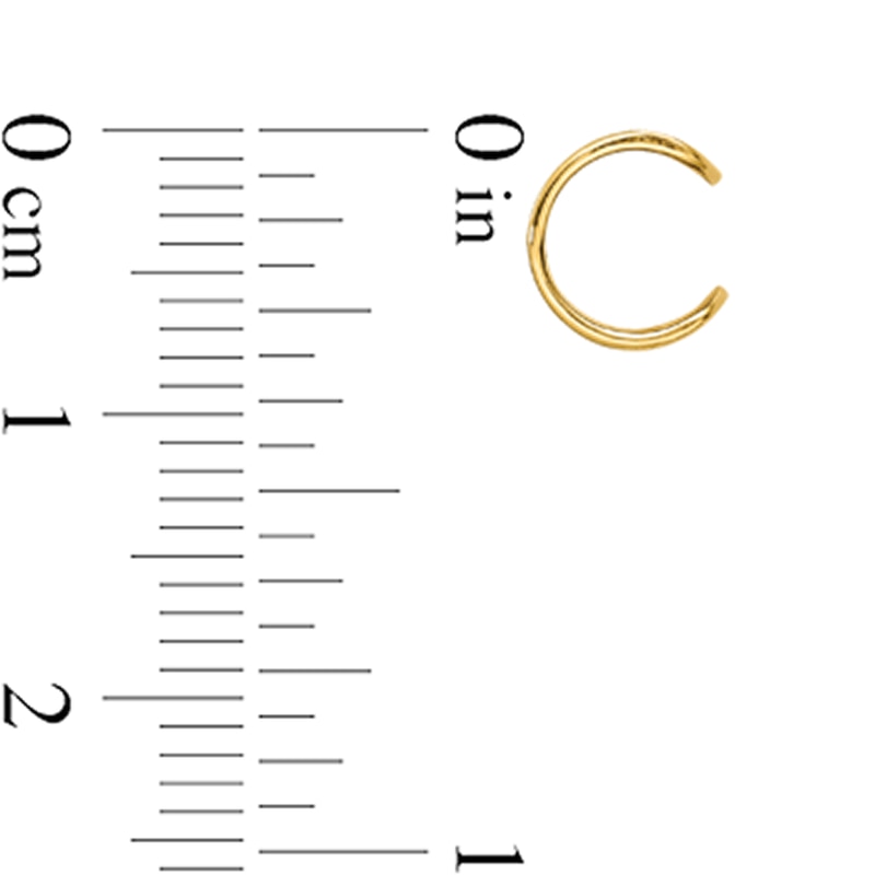 Main Image 3 of 7.8mm Bold Ear Cuff in 14K Gold