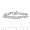 Thumbnail Image 3 of 2.01 CT. T.W. Diamond Swirl Bracelet in 10K White Gold – 7.25"