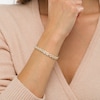 2.01 CT. T.W. Diamond Swirl Bracelet in 10K Gold – 7.25"