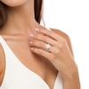 Thumbnail Image 2 of 1.25 CT. T.W. Certified Canadian Princess-Cut Diamond Double Frame Engagement Ring in 14K Gold (I/I1)