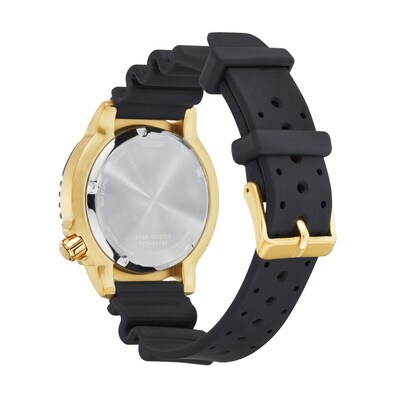 Men's Citizen Eco-Drive® Promaster Diver Strap Watch with Black Dial (Model: BN0152-06E)