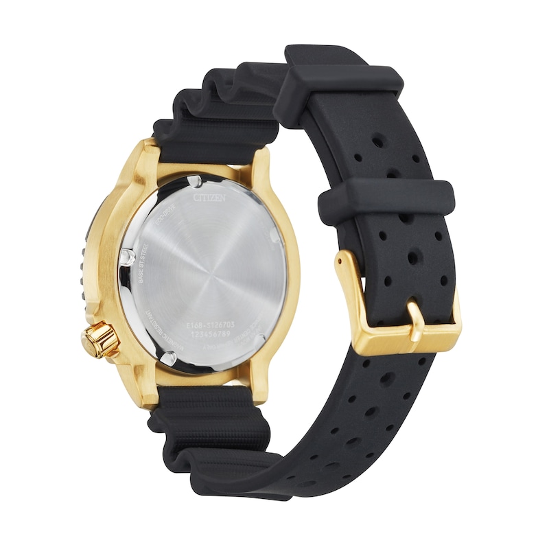 Main Image 3 of Men's Citizen Eco-Drive® Promaster Diver Strap Watch with Black Dial (Model: BN0152-06E)