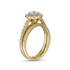 1.00 CT. T.W. Diamond Cushion-Shaped Frame Bridal Set in 14K Gold