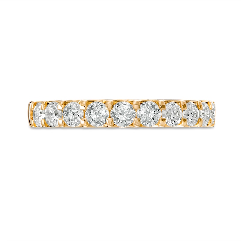 Main Image 4 of 0.80 CT. T.W. Diamond Ten Stone Anniversary Band in 10K Gold