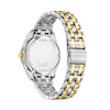 Ladies' Citizen Eco-Drive® Corso Two-Tone Watch with Mother-of-Pearl Dial (Model: EO1224-54D)