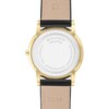 Thumbnail Image 3 of Ladies' Movado Museum Classic Gold-Tone PVD Strap Watch with Black Dial (Model: 0607584)