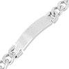 Thumbnail Image 1 of Men's Multi-Finish Lord's Prayer and Cross ID Bracelet in Stainless Steel - 8.5"
