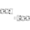Thumbnail Image 2 of Men's Multi-Finish Lord's Prayer and Cross ID Bracelet in Stainless Steel - 8.5"