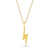 Thumbnail Image 1 of Lightning Bolt Drop Pendant in 10K Gold