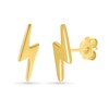 Thumbnail Image 2 of Lightning Bolt Stud Earrings in 10K Gold