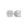 Thumbnail Image 1 of 1.20 CT. T.W. Diamond Solitaire Stud Earrings in 10K White Gold