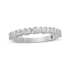 Thumbnail Image 1 of Vera Wang Love Collection 0.95 CT. T.W. Princess-Cut Diamond Anniversary Band in 14K White Gold