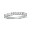 Thumbnail Image 0 of Vera Wang Love Collection 0.95 CT. T.W. Princess-Cut Diamond Anniversary Band in 14K White Gold