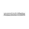 Thumbnail Image 3 of Vera Wang Love Collection 0.95 CT. T.W. Princess-Cut Diamond Anniversary Band in 14K White Gold