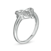 Thumbnail Image 2 of Diamond Accent Heart Ring in Sterling Silver