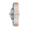 Ladies' Bulova Surveyor Diamond Accent Two-Tone Watch with Mother-of-Pearl Dial (Model: 98P207)