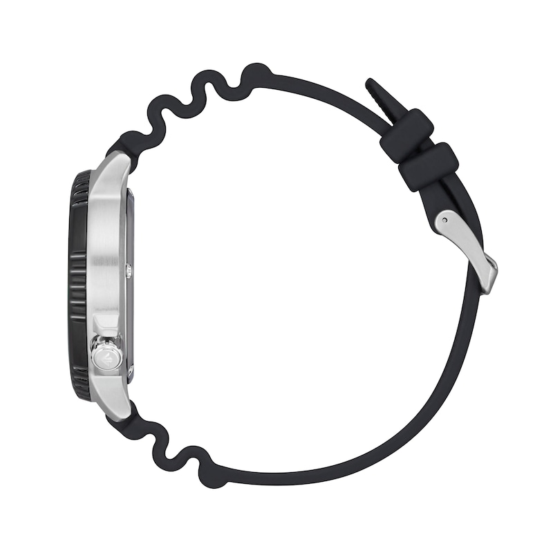 Main Image 2 of Men's Citizen Eco-Drive® Promaster Diver Strap Watch with Black Dial (Model: BN0155-08E)
