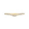 Enchanted Disney Princess 0.20 CT. T.W. Diamond Contour Wedding Band in 14K Gold