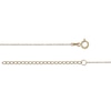 Thumbnail Image 3 of Baguette Emerald Solitaire Necklace in 10K Gold