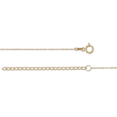 Baguette Garnet Solitaire Necklace in 10K Gold
