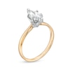 Thumbnail Image 2 of 1.00 CT. Certified Marquise Diamond Solitaire Engagement Ring in 14K Gold (I/I1)