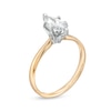 Thumbnail Image 3 of 1.00 CT. Certified Marquise Diamond Solitaire Engagement Ring in 14K Gold (I/I1)