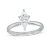 Thumbnail Image 0 of 1.00 CT. Certified Marquise Diamond Solitaire Engagement Ring in 14K White Gold (I/I1)
