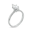 Thumbnail Image 2 of 1.00 CT. Certified Marquise Diamond Solitaire Engagement Ring in 14K White Gold (I/I1)